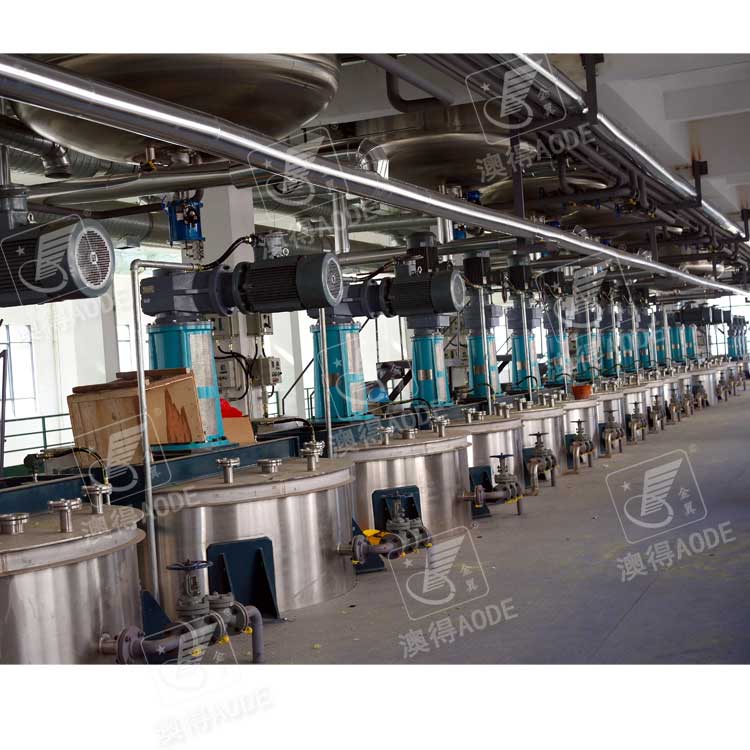 3000L油(you)墨自動(dòng)化生産(chan)線