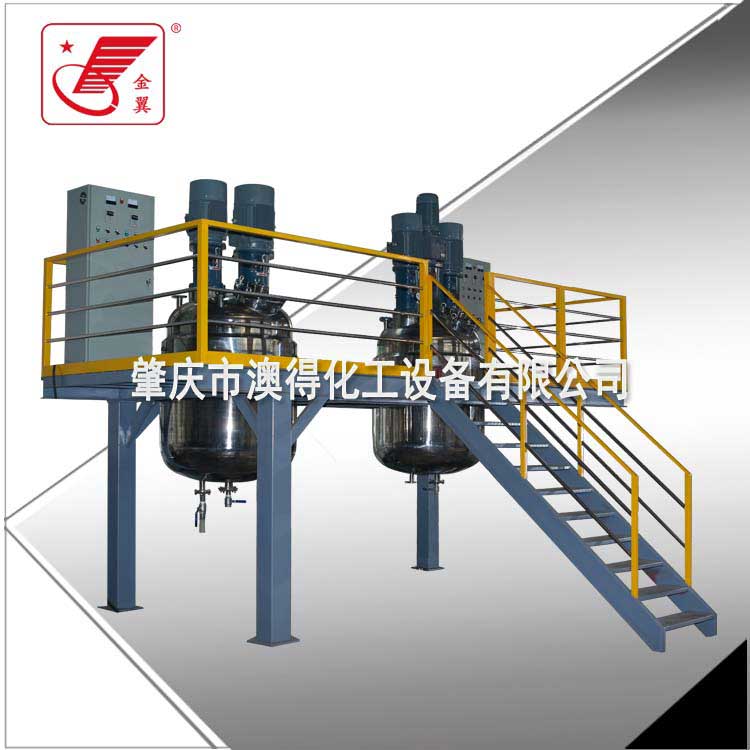 分散研(yan)磨攪拌脫泡(pao)一體釜